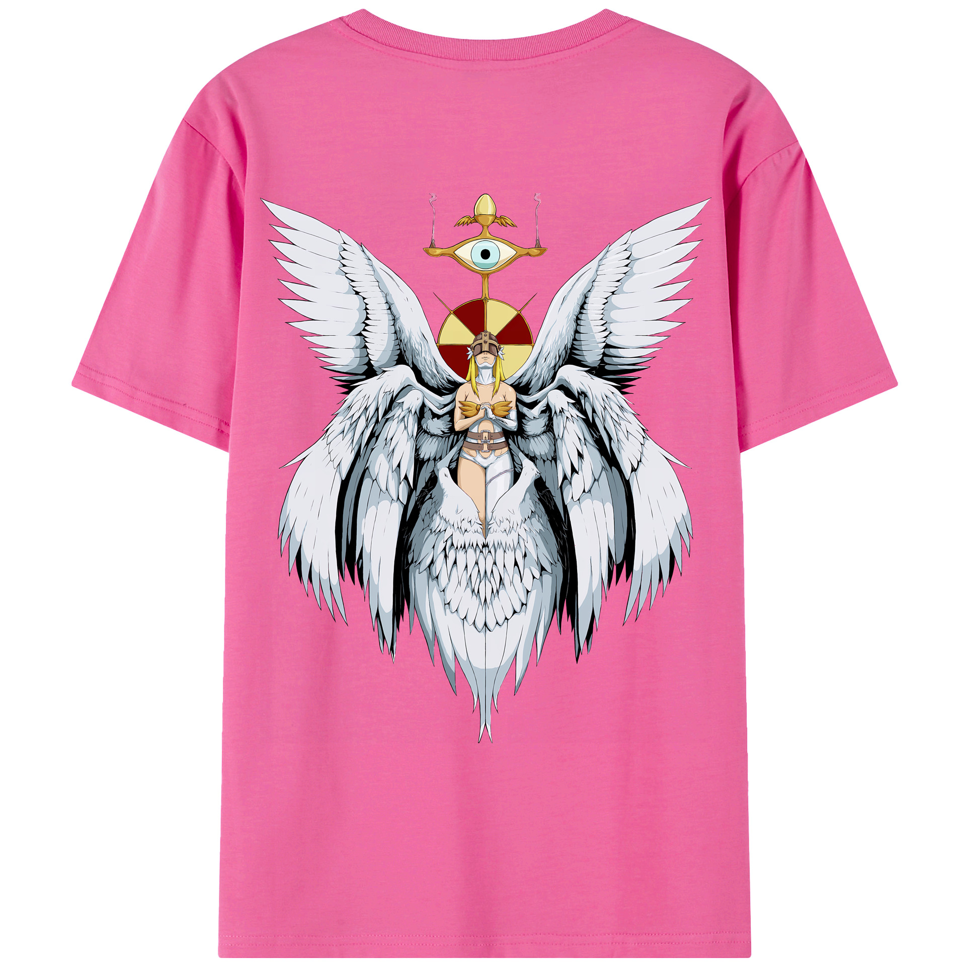 （画像用） Digimon デジタルモンスター/デジモン レディース半袖Tシャツ(バックプリント)